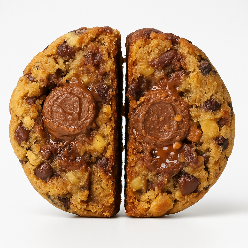 Chocolate chips con Nutella y Ferrero